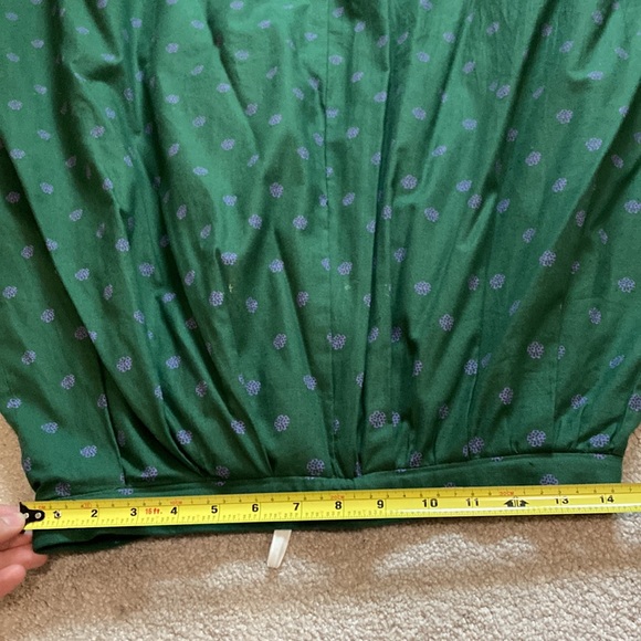 Green and purple dirndl set - Picture 5 of 7